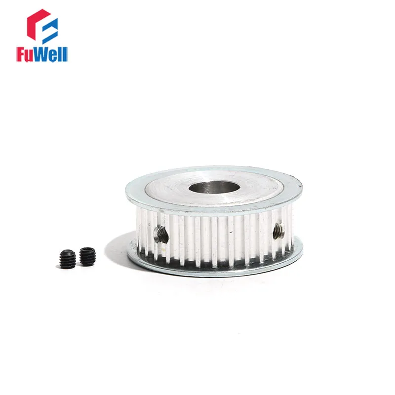 

Timing Pulley S5M-40T 40Teeth Transmission Gear Pulley 8/10/12/15/20/25mm Bore Aluminum Alloy 16/21mm Belt Width Toothed Pulley