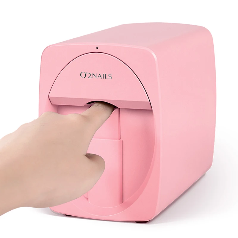 2024 hot selling 3d nail printer digital nail printer machine Portable mini automatic mobile nail printer for nail spa personal