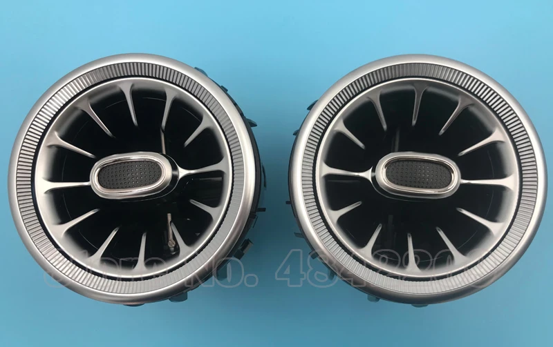 Komplettes Set 64 Farben für Mercedes Ambientebeleuchtung LED C/GLC 2014-2022 x253 w205 Turbinen-Luftauslass Rotierende Hochtöner-Beleuchtung – Detail 17