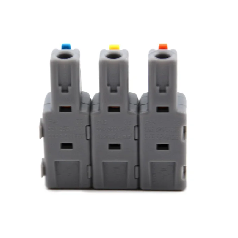 Wire Connector 1 Input Multiple Output Electrical Splitter Push-in Terminal Block Butt Home LED Light Quick Wiring Connectors