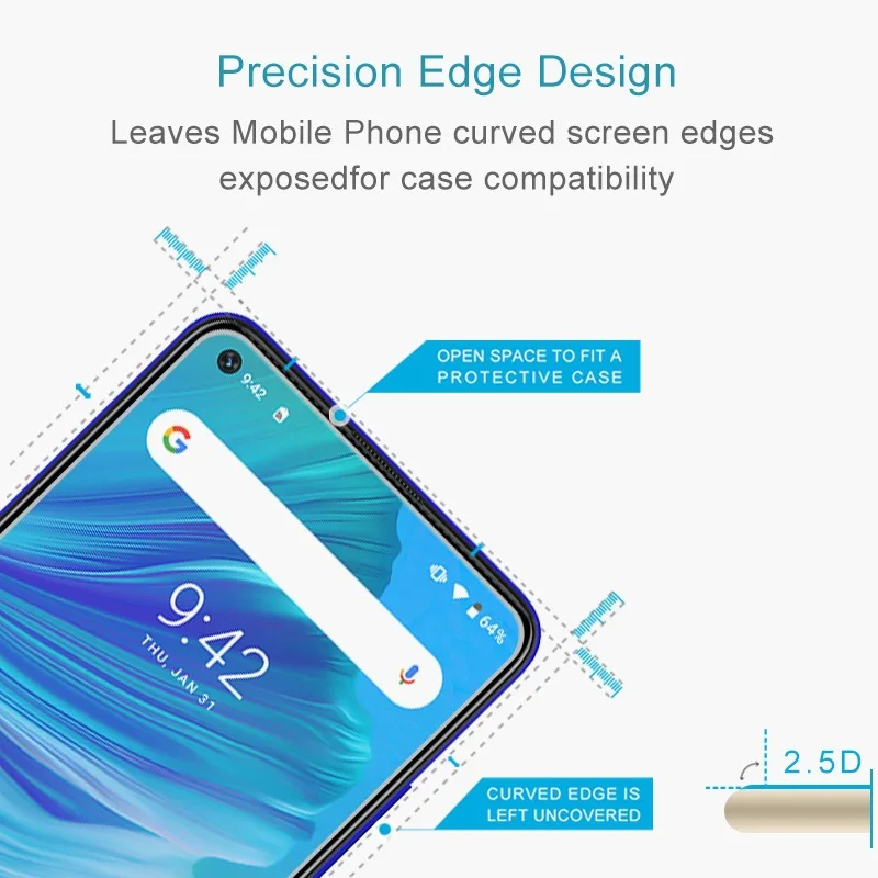 Tempered Glass Case For UMI A7 Pro A7 S5 Pro BISON A9 Pro Z2 One A3 S3 A5 F1 PLAY Screen Protect On UMIDIGI X One Max Power Film