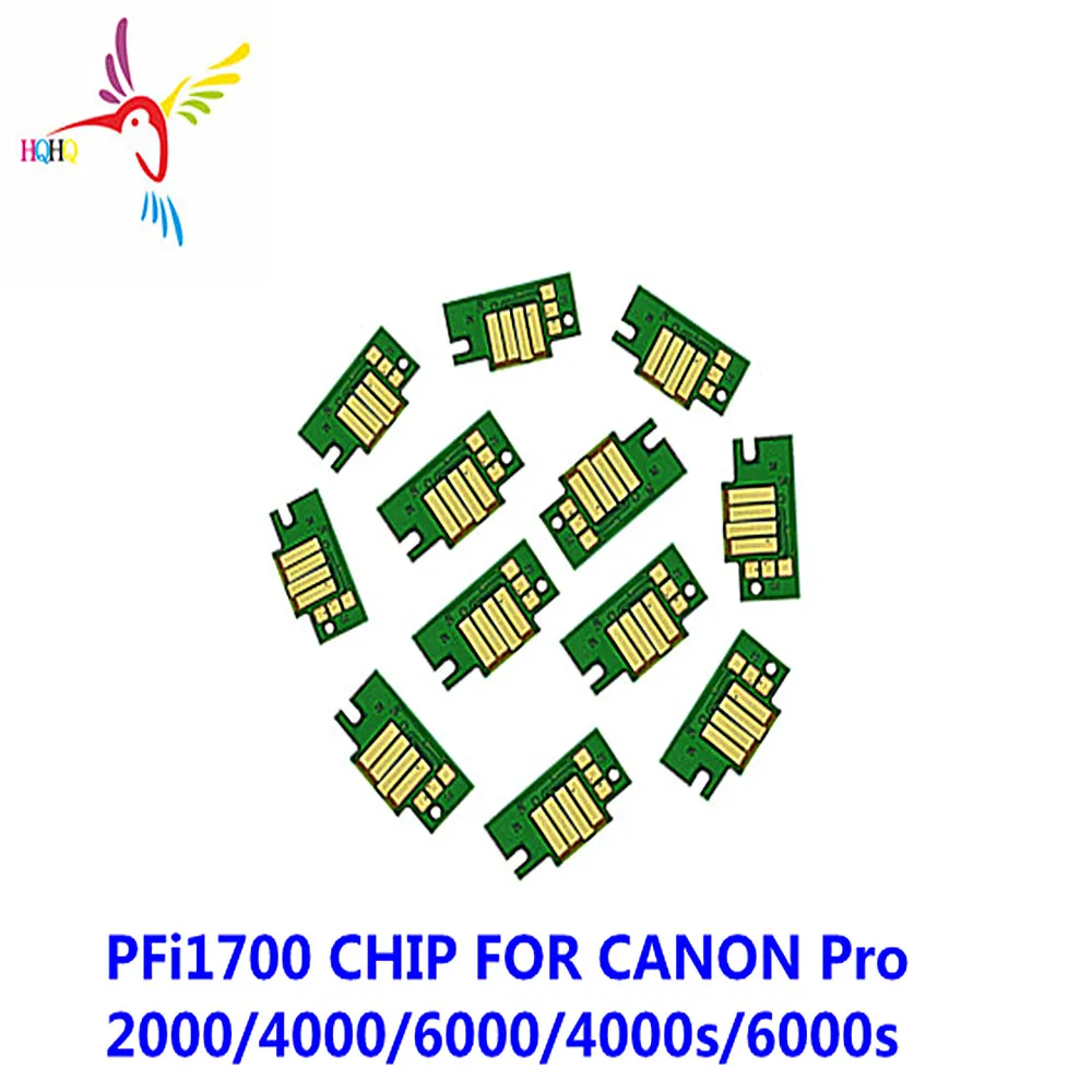 1700 Chip One Time Use for Canon Printer Model Pro 2000/4000/6000/4000s/6000s Stable Quality Single  700ml