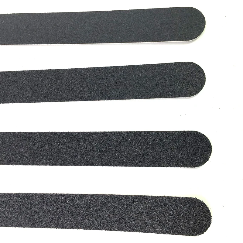 100/50Pcs 80/100/180/240 Straight Replacement Black Nail File Removable Sponge EVA Sanding Files Double-sided Strips Manicure