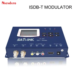 SATLINK ST-6701 HDMI ISDB-T RF Modulator 1 Route MPEG1/4 Satlink ISDB T RF Modulator ST6701 H.264 AVC encoder for Brazil Japan