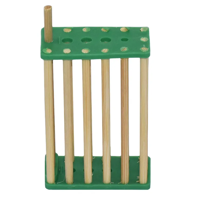 5 pcs Bee Tools Beekeeping Tools Bamboo Bee Multifunction Queen Caged Prisoners Queen King Caged Prisoners Beehive