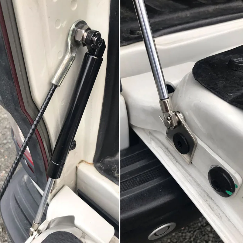 Steel Rear Door Buffer Lever&Tailgate Shock Absorber  Off-raod 4x4 Rear Door Hydraulic Lever Fit For Ranger T6 T7 T8 2012-2020