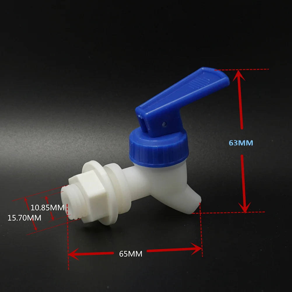 Faucet With Dust Cover For Mineral Water Container Water Drain Valve Connector Kitchen Fixture Mineral Water Bucket Faucet