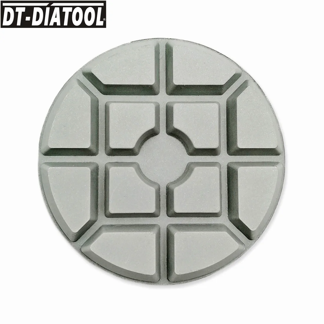 DIATOOL 9pcs/pk Dia 100mm/4inch  Grit#800 Diamond Concrete Polishing Pads Resin Bond Sanding Discs For Concrete Floor