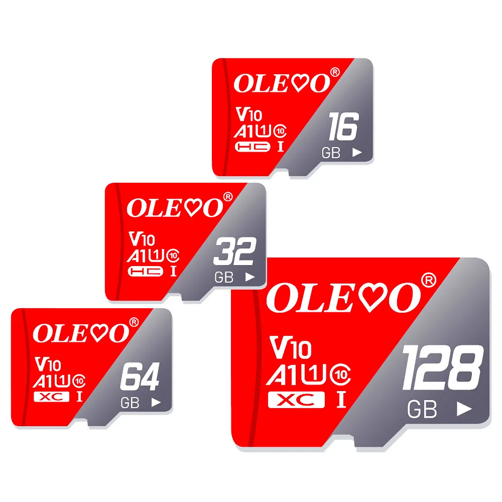Karta pamięci 16 GB 32 GB 64 GB 256 GB Karta Micro TF 128 GB klasy 10 SD Flash do kamery wideo Drone tablet smartfon