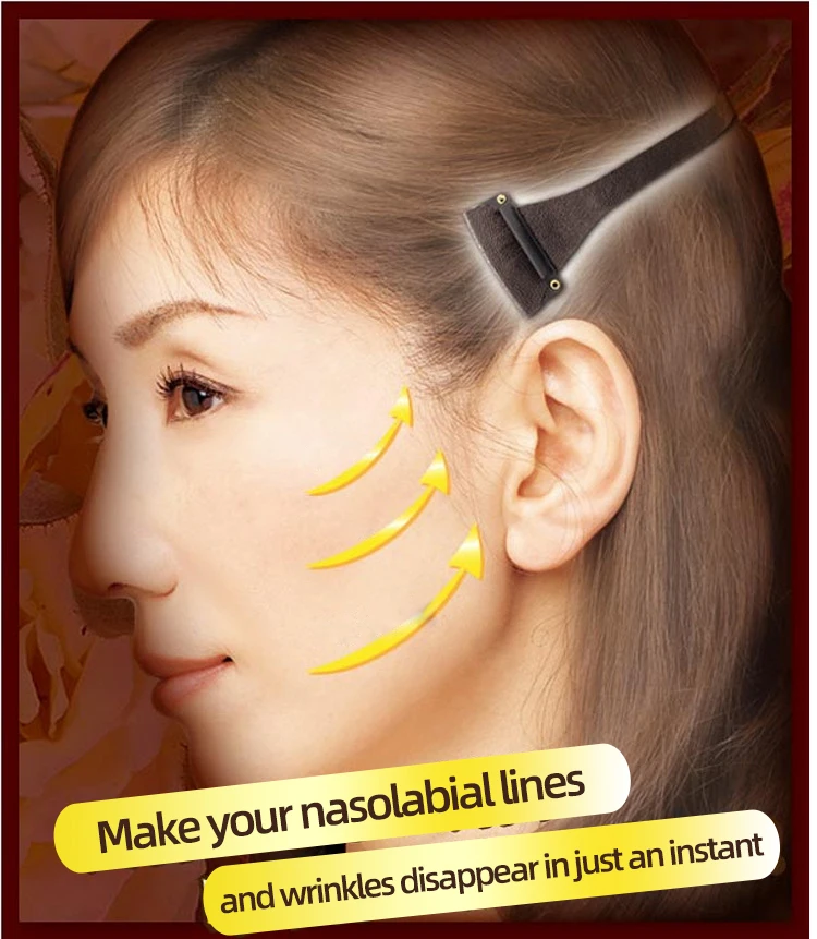 

invisible hairpin remove statute lines, eye bags , wrinkles, crow's feet, face-lifting artifacts,
