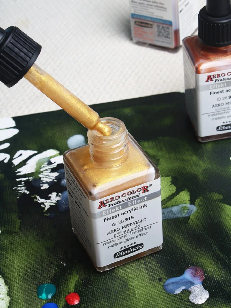 German schmincke acrylic ink imported acrylic paint fluid painting DIY hand-painted shoes clothes