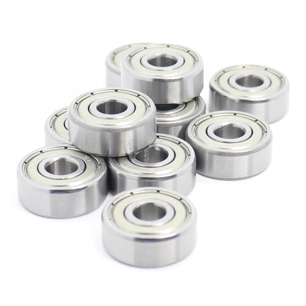 R4zz  R4Azz Bearing R6zz R8zz ABEC-1 10PCS Double Shielded Inch Miniature Ball Bearings R4z R4Az R6z R8z