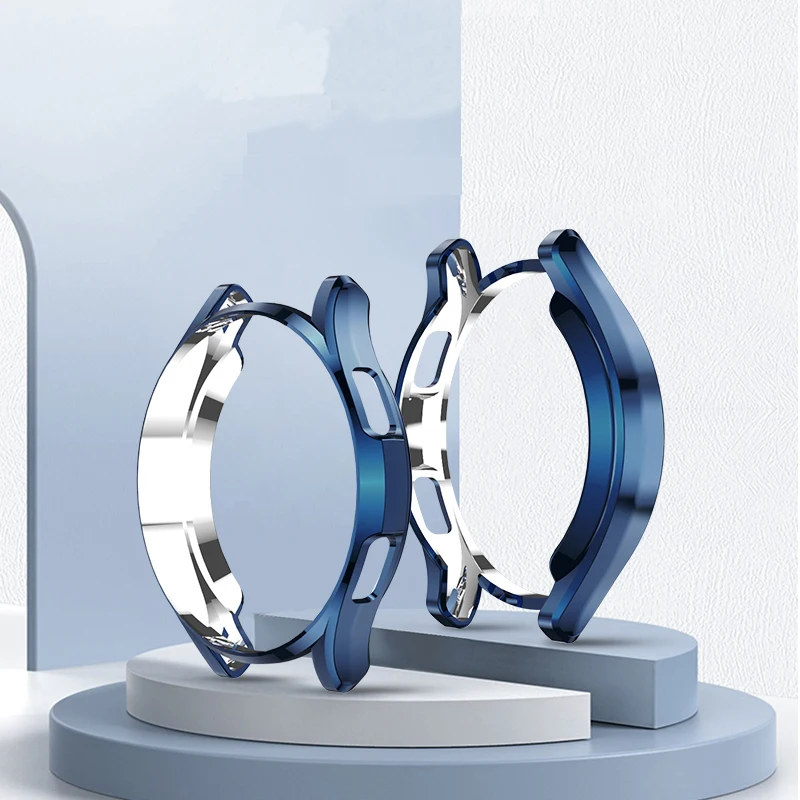 شاشة واقية مشاهدة الحال بالنسبة لسامسونج غالاكسي ساعة 4 40 مللي متر 44 مللي متر/كلاسيكي 42 مللي متر 46 مللي متر غطاء حامي كامل للصدمات قذيفة بولي يوريثان