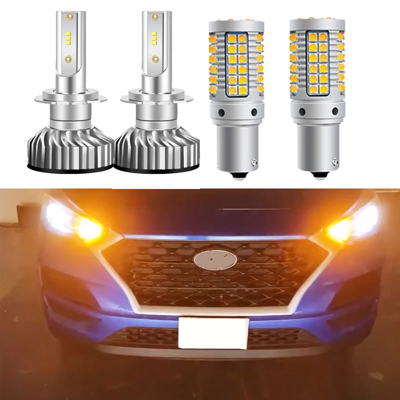 

Автомобильные светодиодные лампы без ошибок Canbus для Hyundai Tucson 2019 2020 комплект нарусветильник для салона, стоп-сигнал поворота, фара