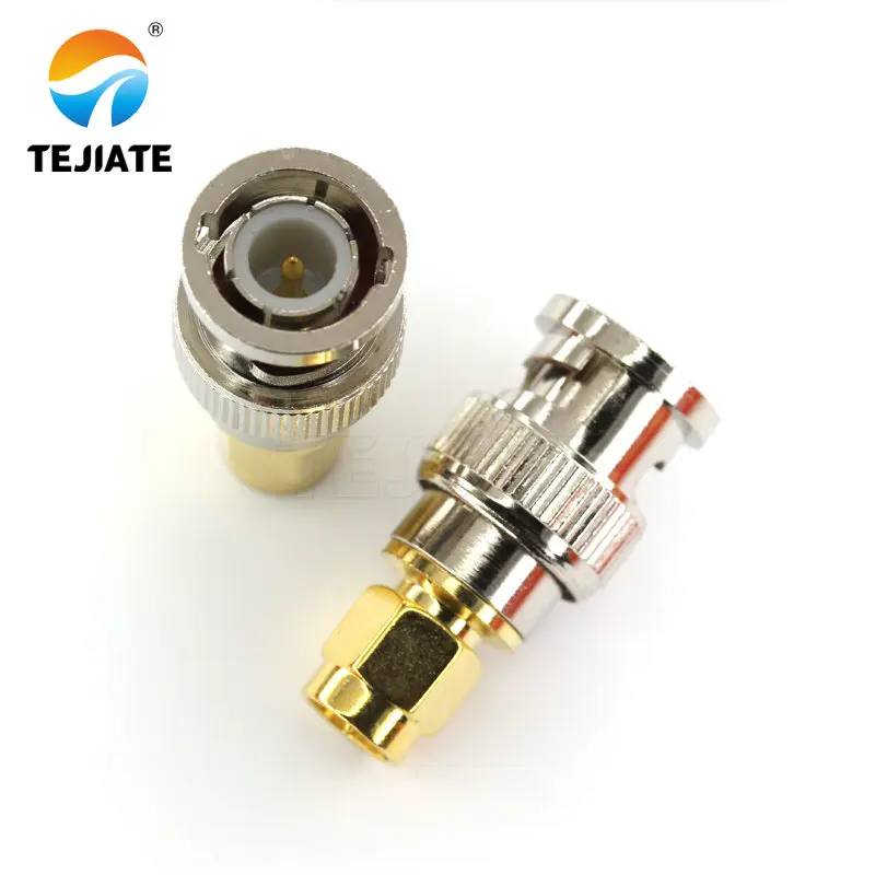 1PCS SMA/BNC-JJ SMA male To BNC  male Connector DC -3G adapter