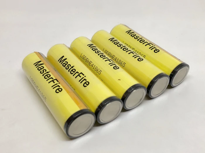 

MasterFire 18pcs/lot Original LGDBHE41865 2500mAh HE4 Lithium Battery 18650 3.7V Protected Batteries Cell with PCB 20A discharge