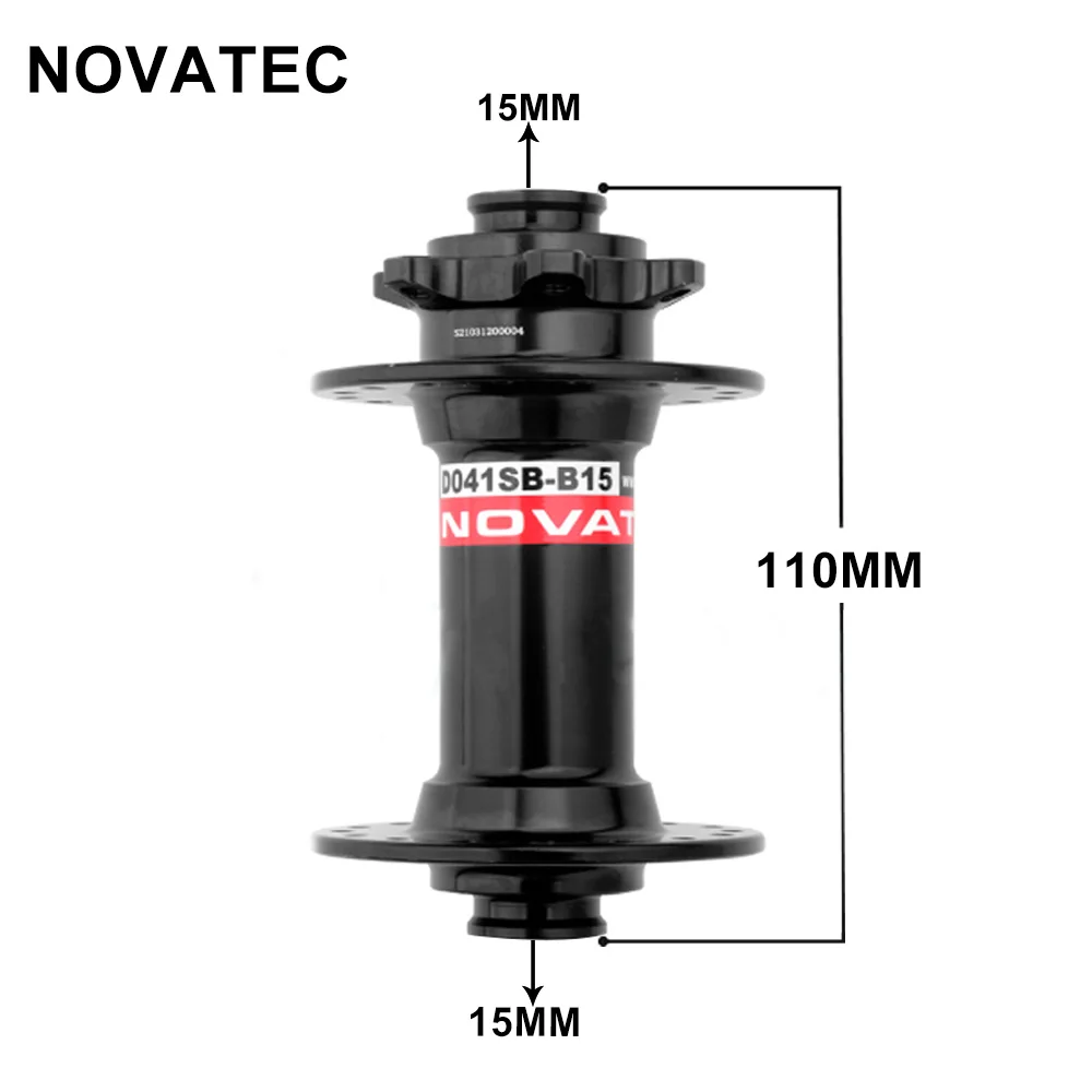 Novatec BOOST Hub D041SB/D442SB MTB Hub Bike Shaft Front 15X110mm/12X148mm Bicycle Hub 4 bearing Holes 32 for 8-9-10-11speed