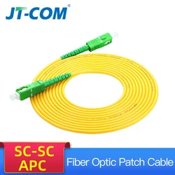 SC SC Singlemode Fiber Optic Patch Cable SC APC SM 2.0mm 9/125um FTTH Fiber Patch Cord Optical Fiber Jumper 3m 5m 10m 30m