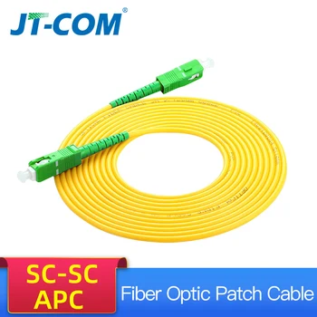 Câble de raccordement à Fiber optique monomode SC SC SC APC SM 2.0mm 9/125um FTTH, cavalier de Fiber optique 3m 5m 10m 30m