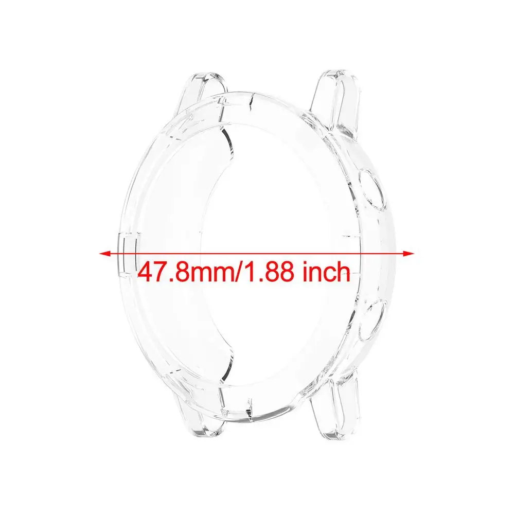 TPU Protective Shell ForRT Smart Watch LS05S Rugged Tempered Glass Screen Case Protector Rubber Wearable Device