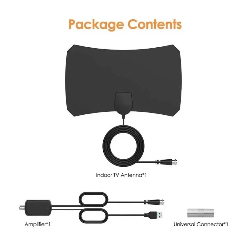 GroundwaveDigitale Antenne TV Incentré Versterker Signal Booster DVB-T2 Hdtv Antenne Isdb-Tb Satellietsignaal Ontvanger Tv Antenne