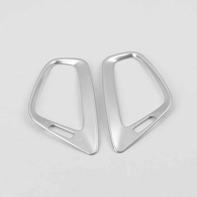 Voor Jeep Cherokee KL Accessoires 2014 2015 2016 2017 2018 ABS Chrome Auto airconditioner outlet Vent frame Panel Cover Trim 2 stuks