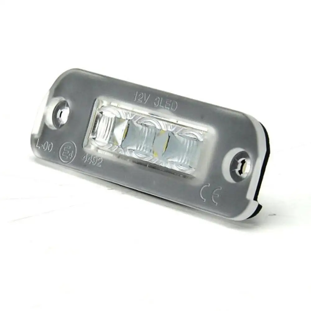 For Benz R-Class W251 ML-Class W164 GL-Class X164  Car Rear white LED license plate light number plate lamp
