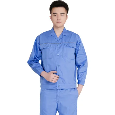 Summer thin section construction site coverall suits men wear labor insurance clothing customization workshop workers