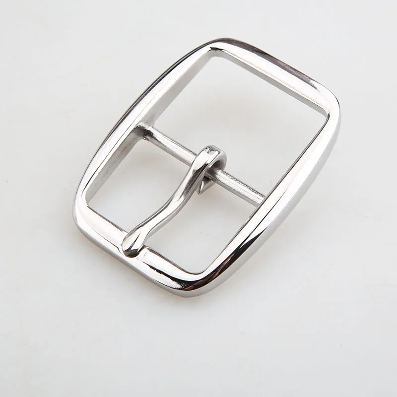 1pcs Metal 35mm Stainless Steel Belt Buckle For Men Single Pin Belt Half Buckle Fit For 32mm-34mm