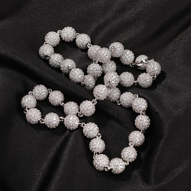 

Хип-хоп ожерелья-чокеры с микроинкрустацией кубическим цирконием, бусинами и цепочками, украшенные стразами, для женщин, мужчин, унисекс, в стиле рэперских украшений