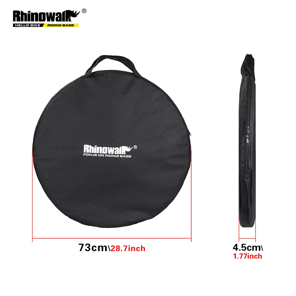 Rhinowalk 19L Mountain Road Bike Wheel Travel Case 26-29 inch Transport Bag Bicycle Wheel Carry Bags Bike Wheel Cover Bag