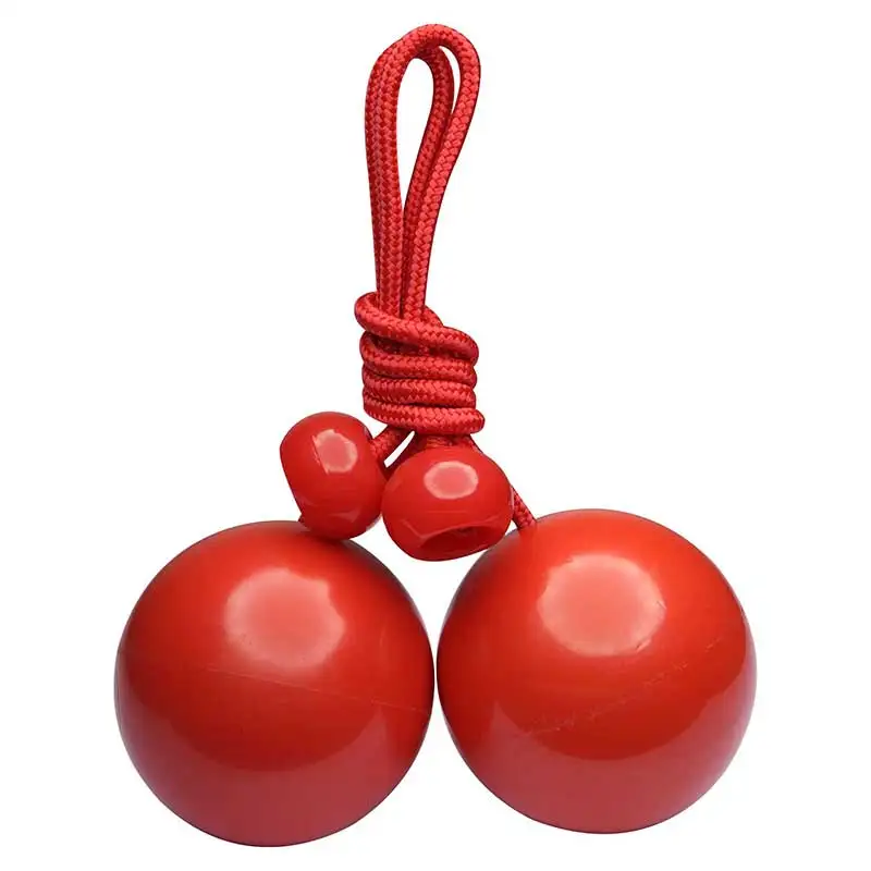 Poi Juggling Balls Professional Pendulum Contact Poi Juggling Balls with 3.4" Stage Pro Ball