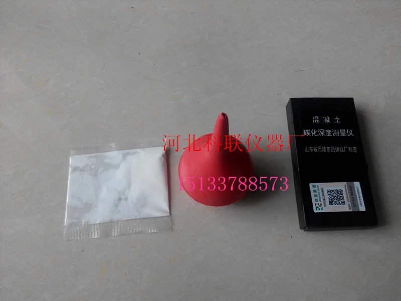 Concrete Carbonation Depth Meter Road Test Instrument Concrete Carbonization Depth Measuring Scale