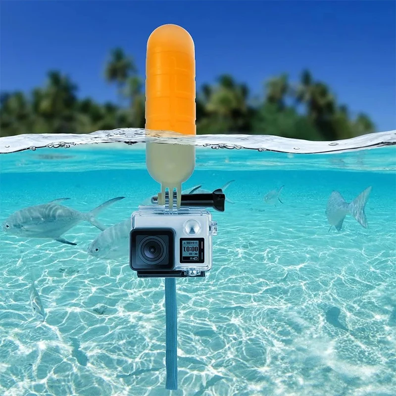 Diving equipment Action camera accessories floaty bobber Buoyancy Stick Selfie Stick Floating Stick For GoPro Yi Insta360 Osmo