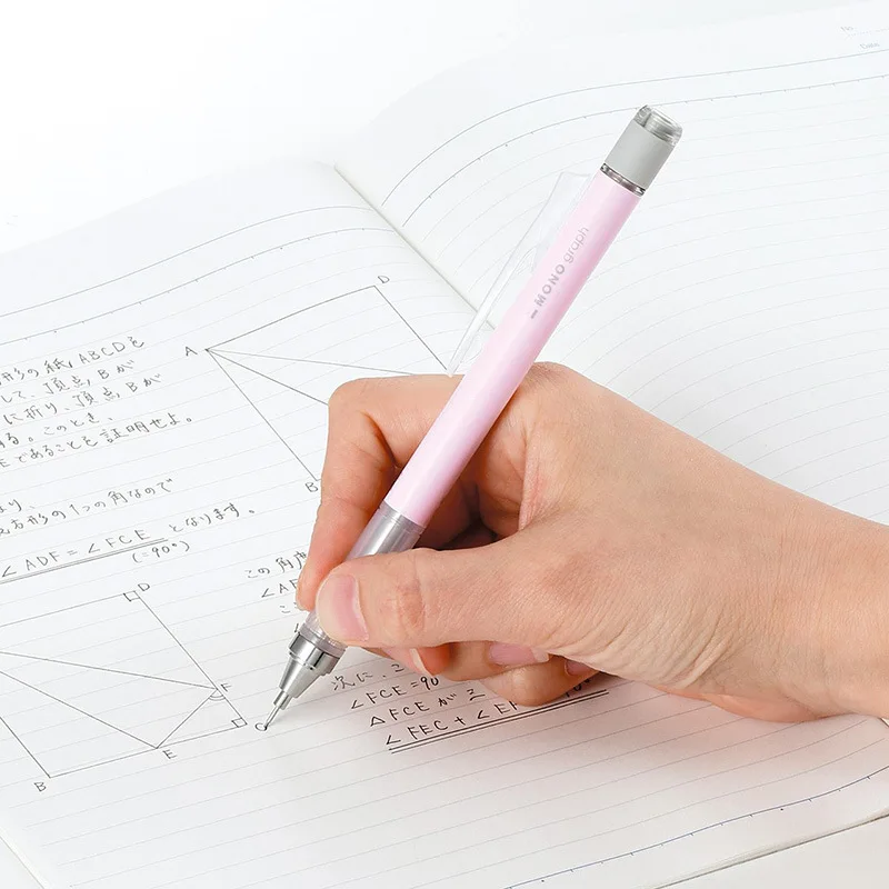 TOMBOW-lápiz mecánico japonés de plomo para estudiantes, lapicero mecánico de 0,5mm para escritura, modelado creativo, suministros escolares, 1 unidad