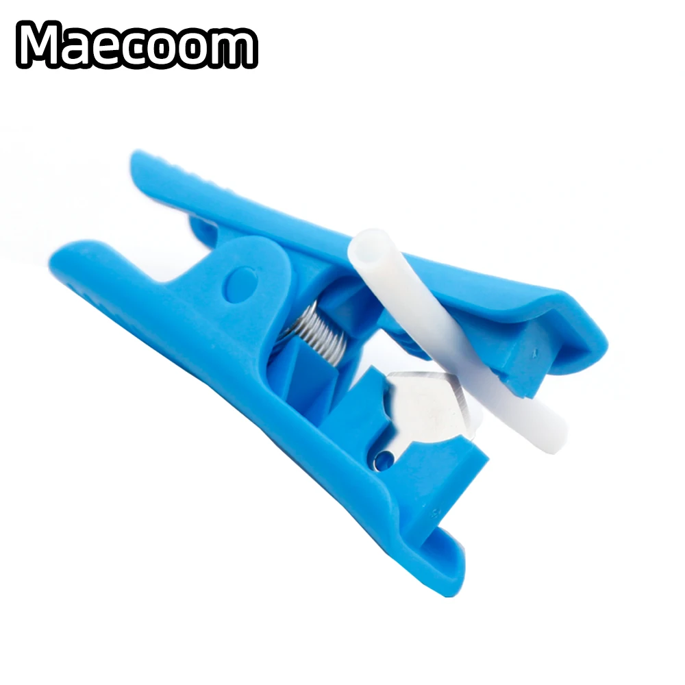 1pc PTFE Tube Cutter Mini Portable Pipe Cutter blade For 3D Printer Parts Tube Nylon PVC PU Osmosis System  Cutting Tools