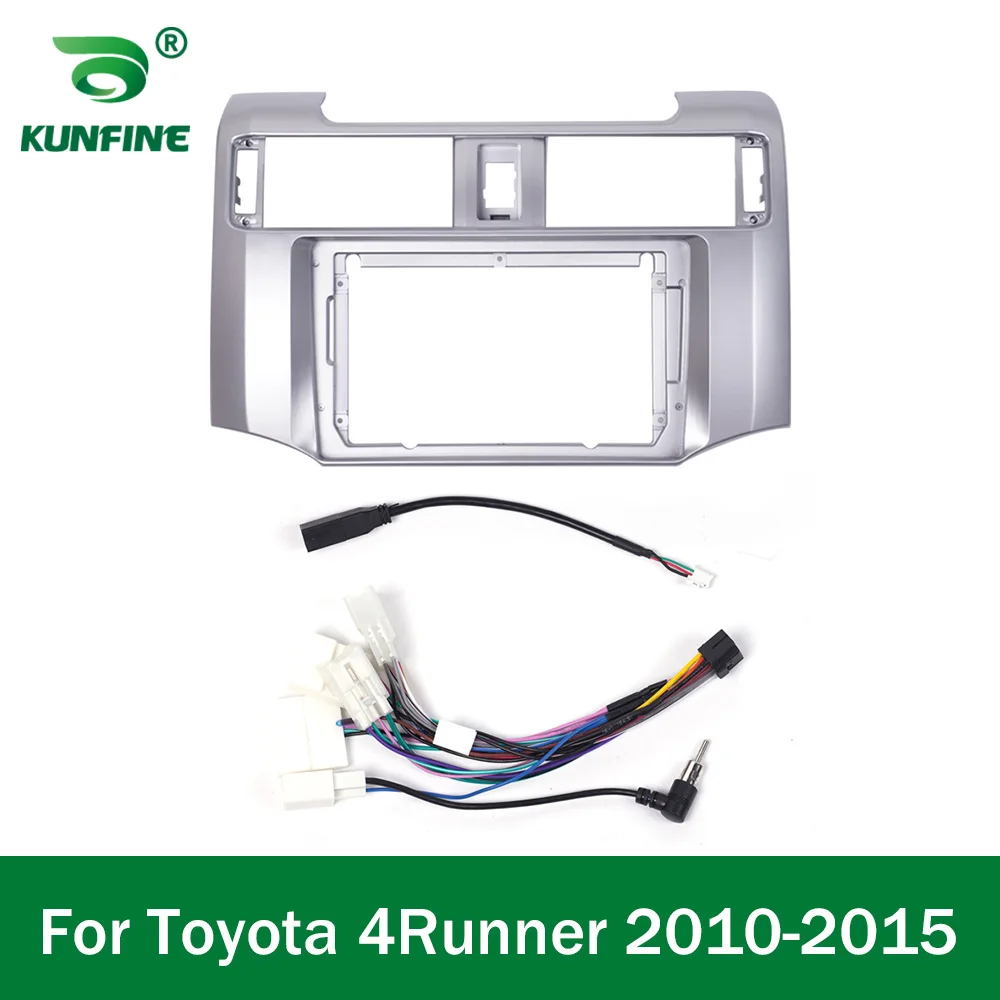 

Car GPS Navigation Stereo For Toyota 4Runner 2010 - 2015 Radio Fascias Panel Frame Fit 2Din 9 inch In Dash headunit screen