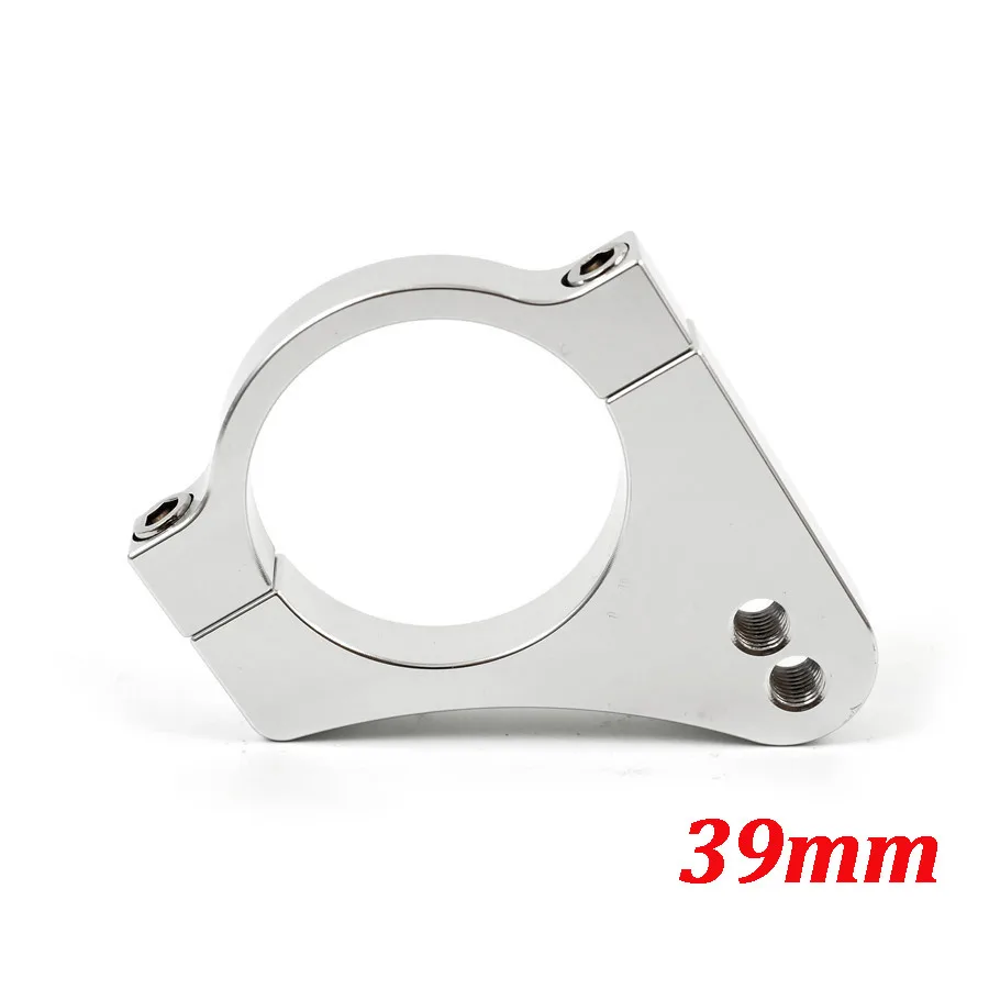 39mm Motorcycle Steering Damper Fork Bracket Reduce Lever Vibration Aluminium Universal