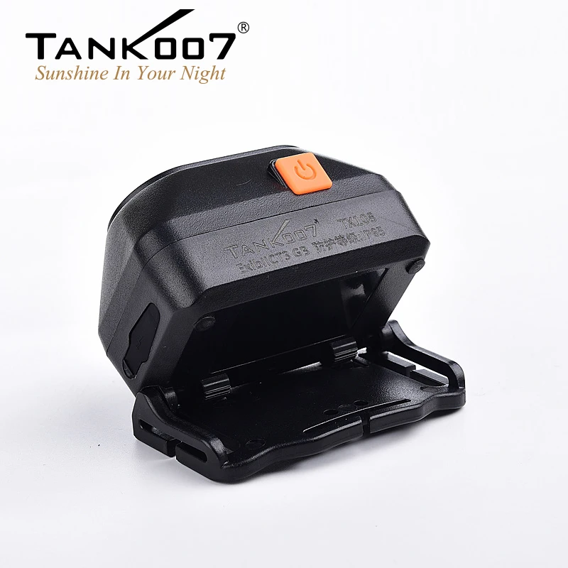 TANK007 Headlamp Explosion-proof LED Rechargeable Head Lamp Flashlight Waterproof for Hiking Running Fishing Cycling Emergency