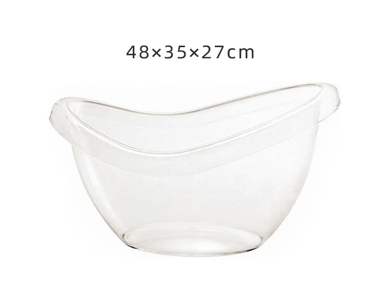 Newborn Photography Props Transparent Bathtub Bucket Posing Baby Photo Prop Furniture Boy Girl Boy Fotografie Accessoires
