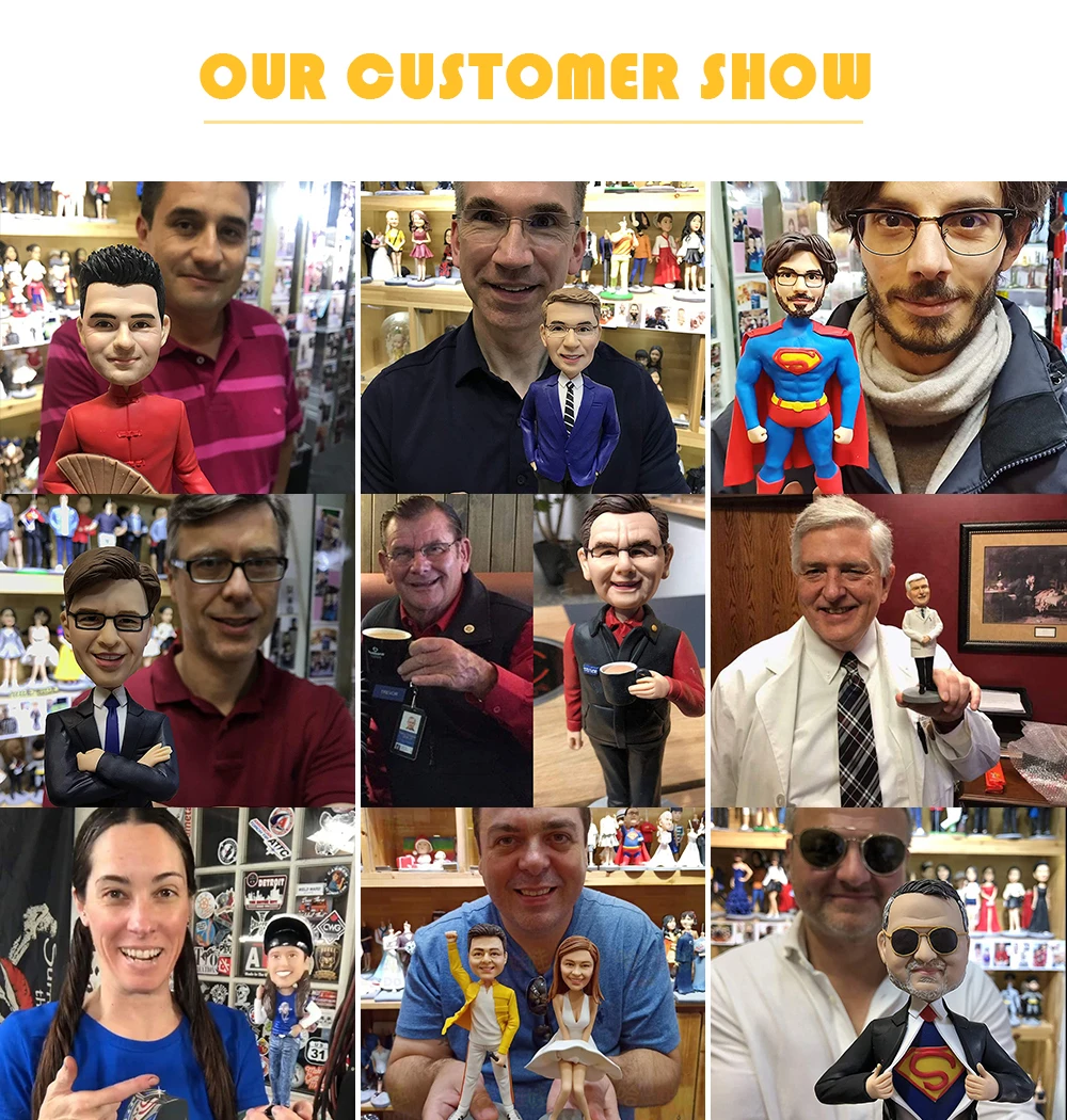 Custom Doctor Bobblehead from Photo Personalized Handmade Medical Figurine Super Doctor Gift for Physician