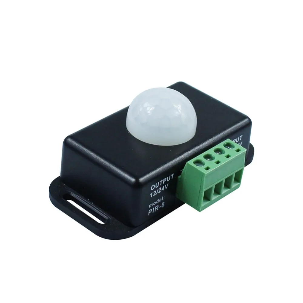 DC12V/DC24V PIR human body induction switch LED controller infrared PIR dimmer