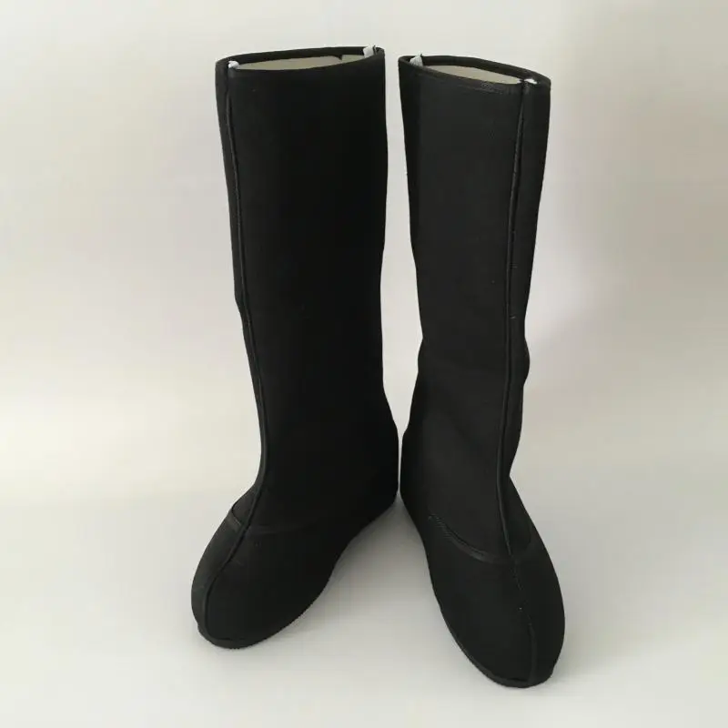 Botas de Cosplay de espadachín Hanfu, zapatos Unisex de estilo chino antiguo, accesorios de fotografía de estudio antiguo