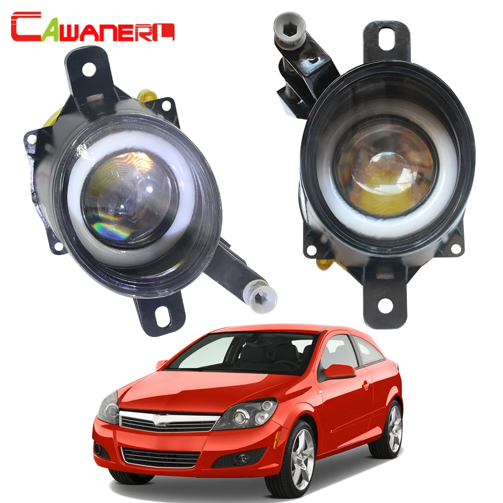Cawanerl For Saturn Astra 2008 2009 Car 30W LED Bulb Fog Light Angel Eye Daytime Running Light DRL H11 3000LM 12V 2 Pieces