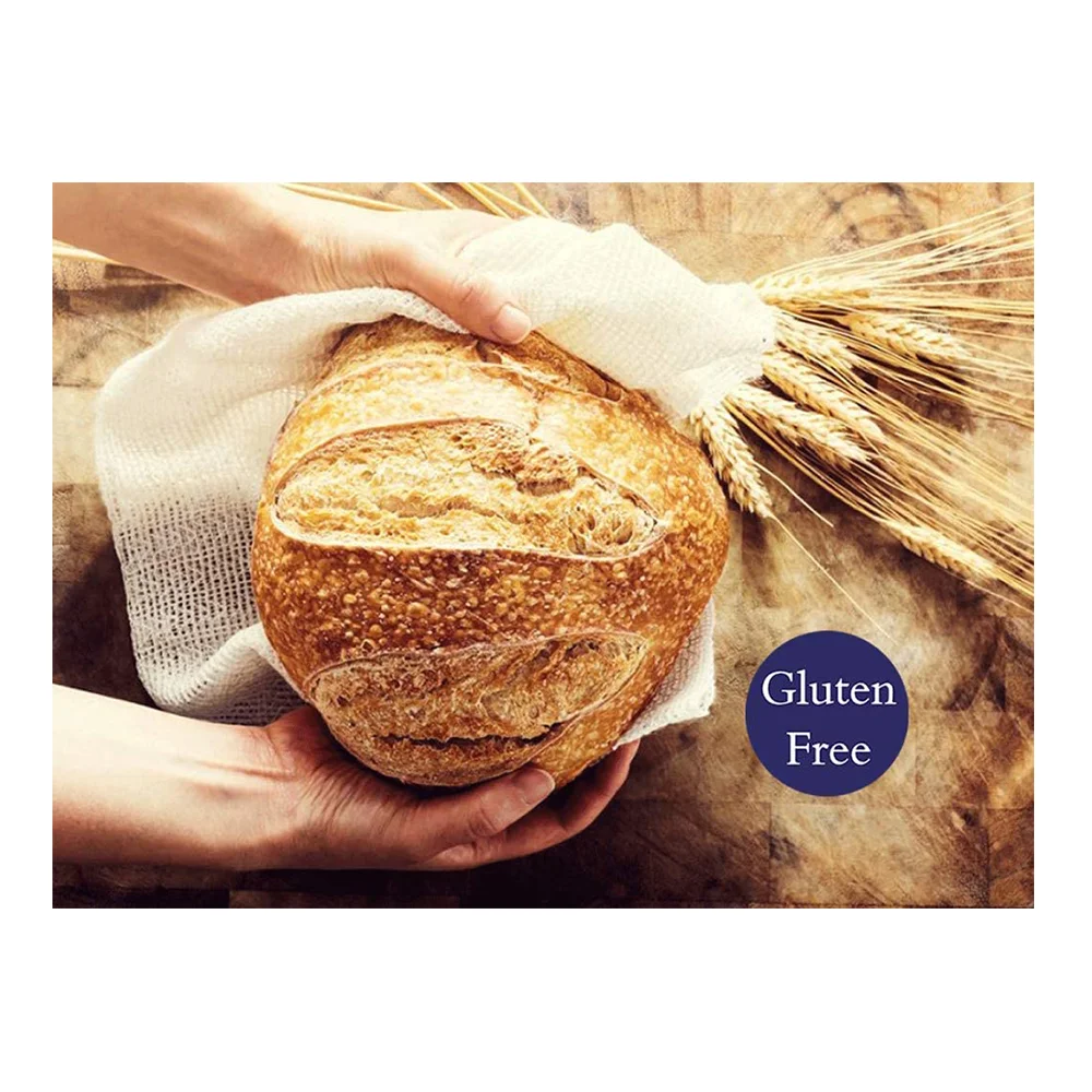 Gluten Free Stickers Food Rotation Tags 1 Inch Round Circle Dots 500 Pieces Adhesive Labels Per Roll for Retail Package