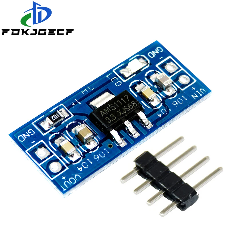 AMS1117 LM1117 SMD DC-DC Step Down Buck Converter Power Supply Module DC-DC 4.5V-7V to 3.3V 5.0V for Arduino bluetooth