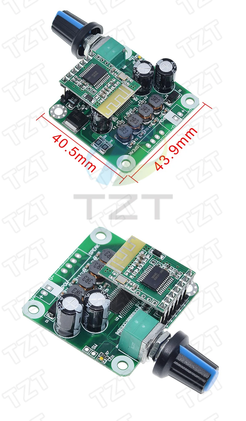 Bluetooth 4.2 TPA3110 15 W/30 W X 2 Dual Channel Digital Stereo audio power verstärker bord modul auto Für USB tragbare speake – Detail 3
