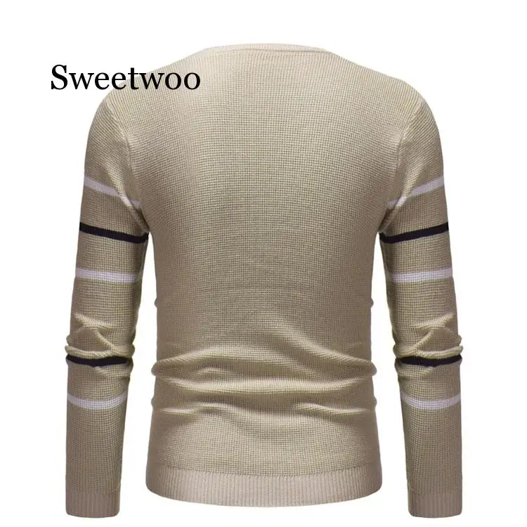 2020 New Autumn Winter Men\'S Sweater Men\'S Turtleneck Solid Color Casual Sweater Men\'s Slim Fit Knitted Pullovers