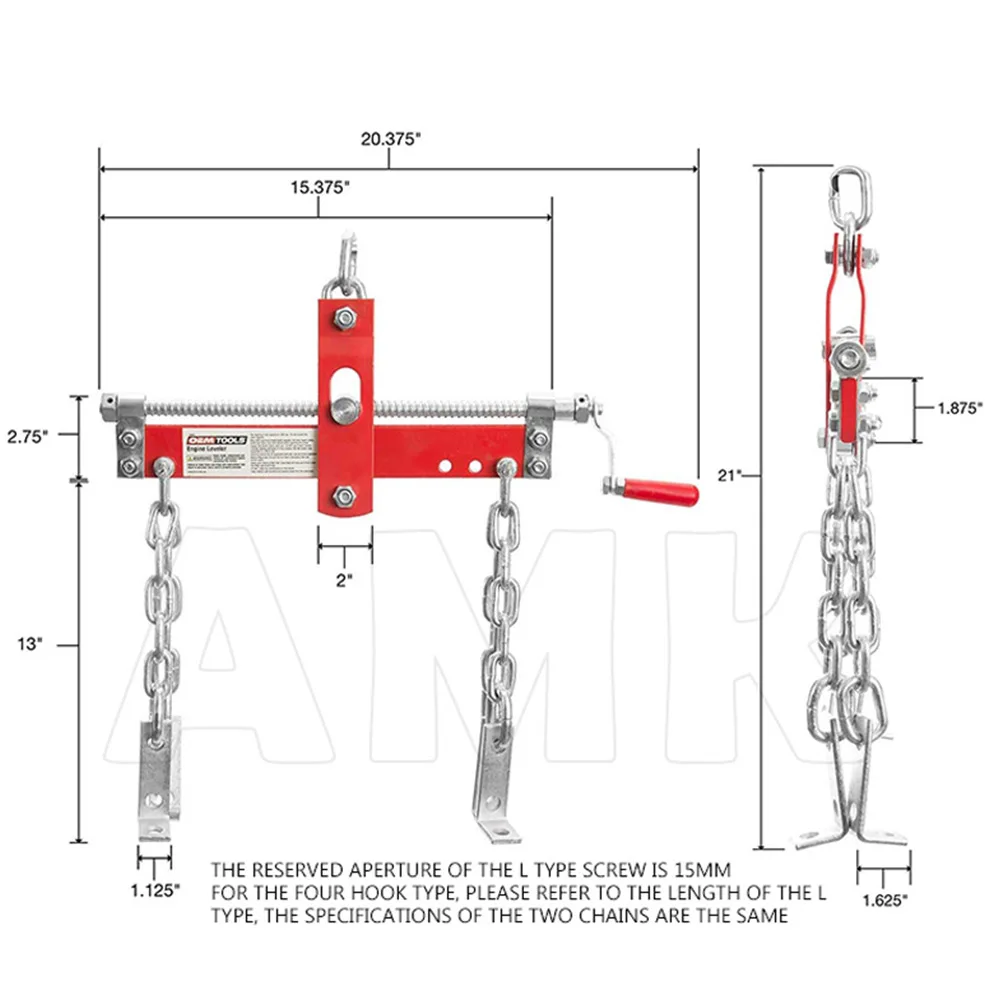 

Engine Balance frame Car engine repair Cargo lifting hanger Auto repair tools Manual adjustment