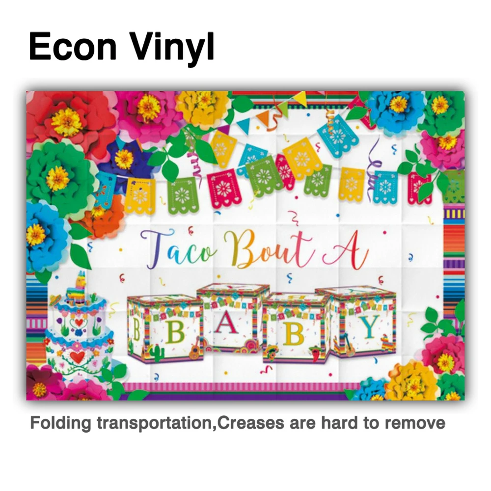 Allenjoy Taco Bout Cho Bé Phông Nền Mexico Chủ Đề Lễ Hội Nhiều Màu Sắc Họa Tiết Hoa Cho Bé Sinh Nhật Supplie Tùy Chỉnh Trang Trí Poster